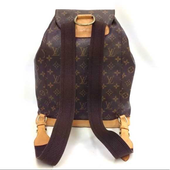 Auth Louis Vuitton Montsouris GM Backpack Bag - Picture 3 of 8